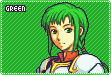 green level banner